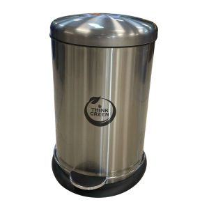 BASURERO DE ACERO INOXIDABLE DE 20 LITROS