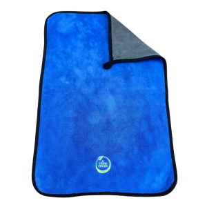 PAÑO MICROFIBRA AZUL 38CMS X 55 CMS