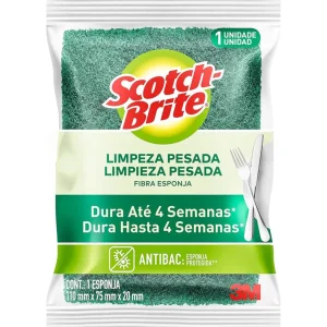 Scotch-Brite Esponja Abrasiva Limpieza Pesada 1 unid