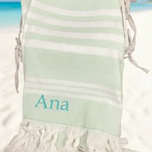 Toalla personalizada con nombre ❤️