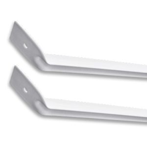 2 soportes diagonales para entrepaños de 40 cm