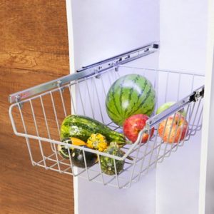 Canastas deslizante de cocina riel de extensión 31.7x49x14 cm con cierre lento