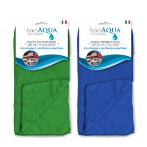 BaciAqua Pack Paño Microfibra Alta Calidad Grande 2 x 1 unid