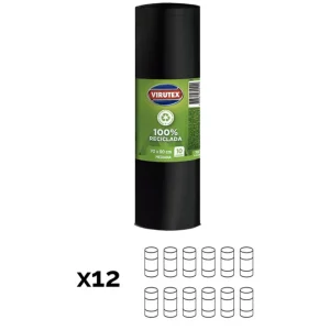 Virutex Bolsa de Basura Mediana 70 x 90 cm 12 x 10 unid