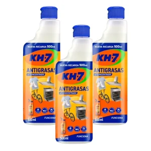 KH-7 Antigrasa Recarga Botella 3 x 500 cc