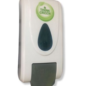 DISPENSADOR PARA JABON VALVULA PERISTATICA COLOR BLANCO 800 ML