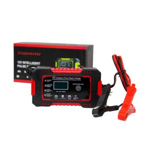 Cargador De Batería Digital Inteligente Para Carro Y Moto