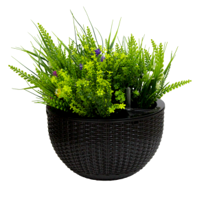 JARDINERA CON BANDEJA 70X21X14CM