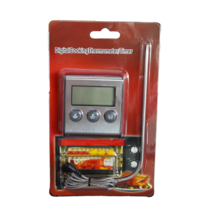 Termometro Digital Alimentos Bebidas Cocina Horno Con Sonda