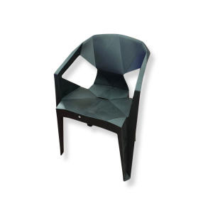 Silla PVC Black/White