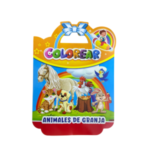 Librito de pintar animales de granja