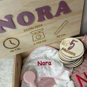 Pack regalo bebé personalizado