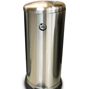 BASURERO DE ACERO INOXIDABLE DE 30 LITROS