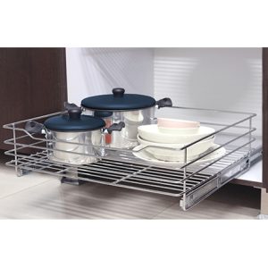 Canasta riel a piso 55 cm