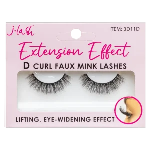 Pestañas Postizas estilo Curva D #3D11D