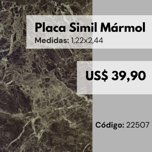 Placa Simil Mármol