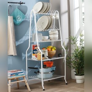 Locero de pie 5 niveles – Organización y optimización de espacio en la cocina