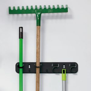 Porta Escobas 4 Ganchos Plástico