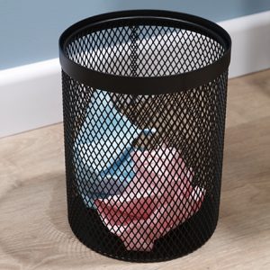 Basurera pequeña malla
