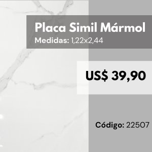Placa Simil Marmol