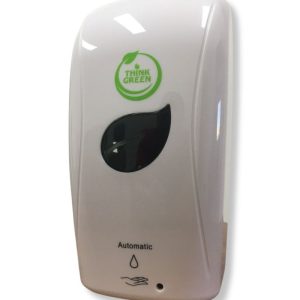 DISPENSADOR PARA JABON PLÁSTICO SENSOR DE RECARGA PARA JABÓN ESPUMA O GEL SD 962 1000ML BLANCO
