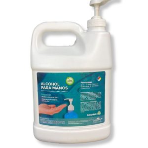 ALCOHOL EN GEL PRESENTACION GALON CON CUELLO DE GANSO