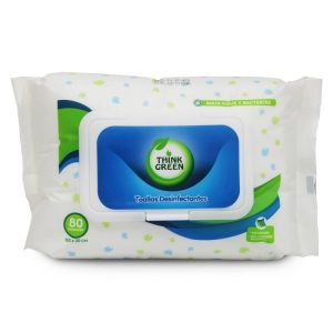 TOALLA DESINFECTANTE EN PAQUETE DE 80 HOJAS