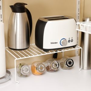 Repisa Auxiliar Multiusos 43x20x15 cm en acero