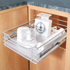 Canasta deslizante 4 lados para módulo de 45 cm con cierre lento-Cesta deslizante