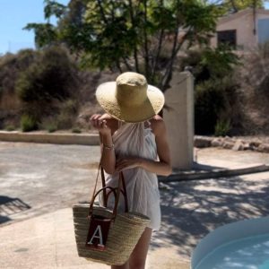 Pareo beig verano personalizado