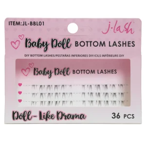 Pestañas individuales inferiores DIY Baby Doll