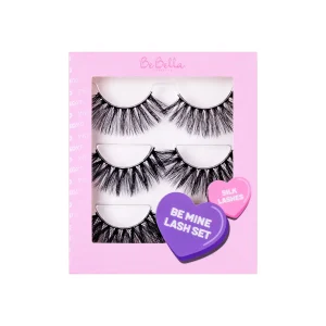 Kit 3 Pares de Pestañas Be Mine