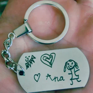 Llavero Placa Militar Personalizado