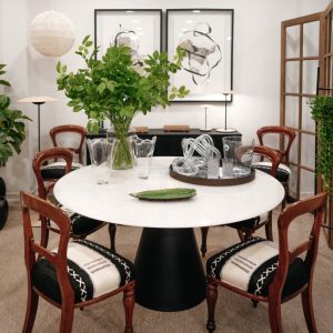 Mesa cone comedor redonda