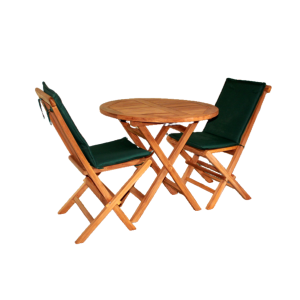 Juego Jardín Teka redondo x2