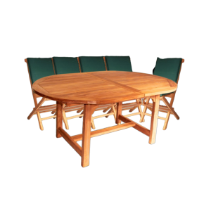 Juego Jardín Oval 10 sillas