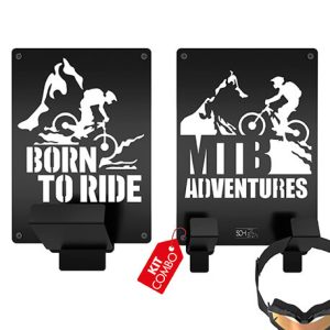 KIT SOPORTE CASCOS Y ACCESORIOS – MTB