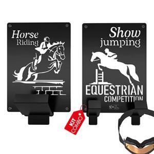 KIT SOPORTE CASCOS Y ACCESORIOS – EQUESTRIAN