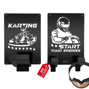 KIT SOPORTE CASCOS Y ACCESORIOS – KARTING