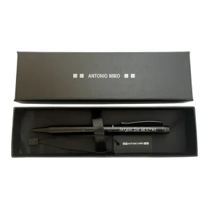 Bolígrafo Antonio Miro Personalizado – Acero o Negro Brillo