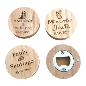 Abridores con Imán Para Bodas Personalizados