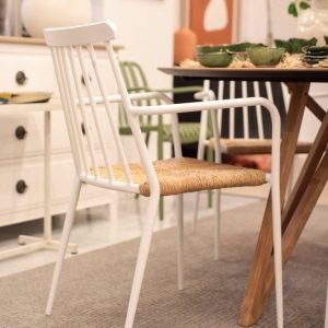 Silla metal y cuerda