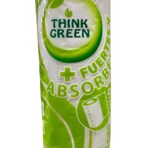 TOALLA MAYORDOMO PARA COCINA 95 HOJAS 18X28 1X24 CM THINK GREEN