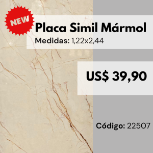 Placa Simil Mármol