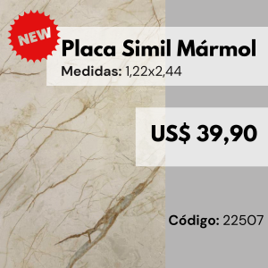 Placa Simil Mármol