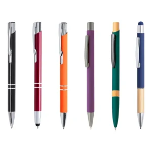 Pack de Bolígrafos Personalizados con Texto Individual y Diferente para Cada Bolígrafo