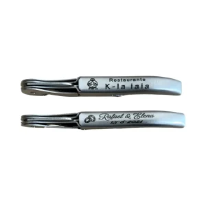 Sacacorchos Personalizado para Bodas y Eventos – Acero Inoxidable Tipo Loro