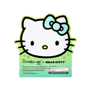 Mascarilla de esencia Luv U So Matcha x Hello Kitty