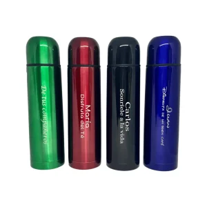 Termo Personalizado Acero Inoxidable Acabado Brillo 500 ml