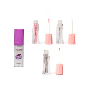 Kit Lunar Glow - 3 sombras líquidas de glitter + polvo de hadas corporal